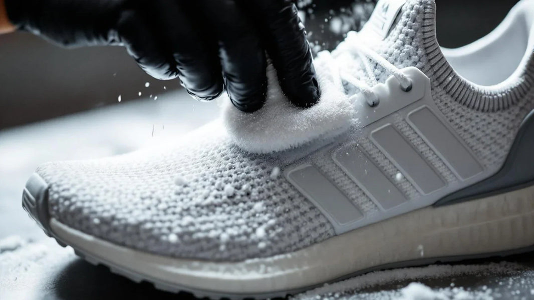 Sneakers blancos después de la lluvia: El reto de la limpieza de entresuelas