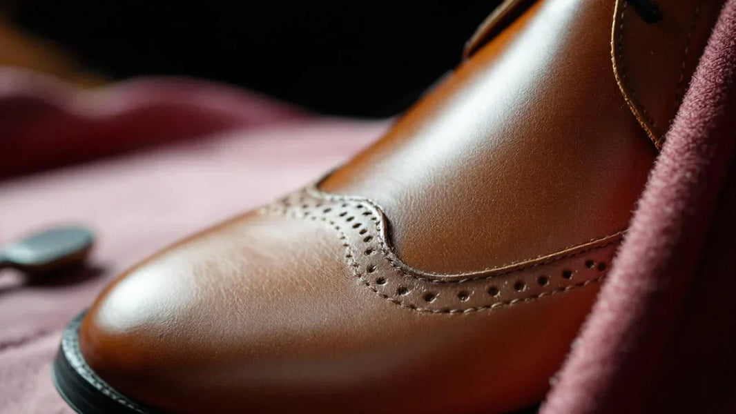 No solo la superficie importa: El cuidado experto de las suelas de cuero frente a la lluvia.
