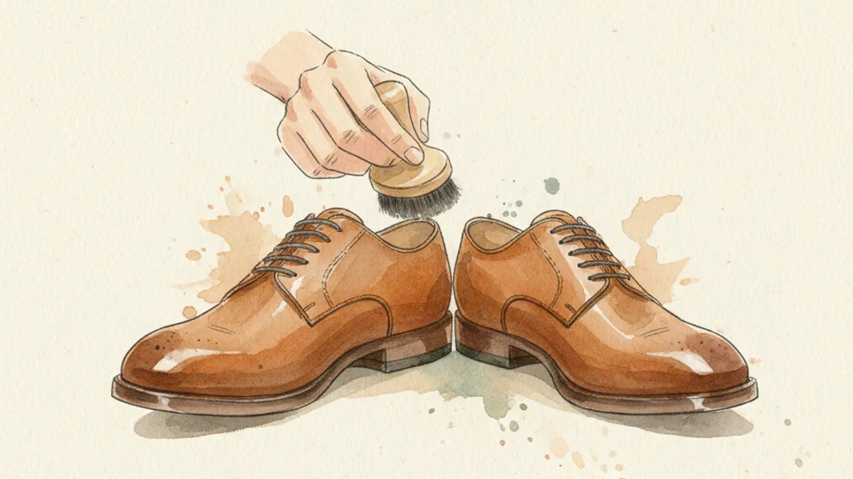 Ilustración editorial: ¿El sneaker está perdiendo terreno ante el zapato formal? Lo que muestran las pasarelas SS26
