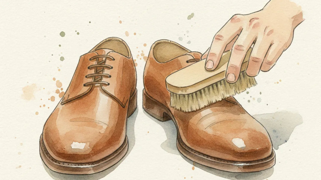 Ilustración editorial: ¿Por qué el calzado clásico de piel necesita más cuidado que nunca en 2026?