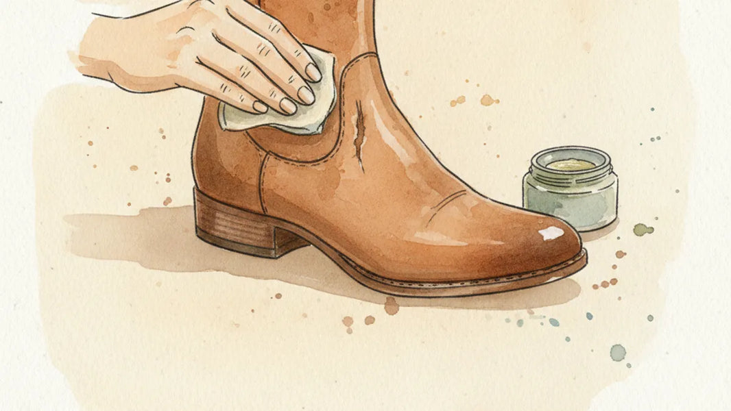 Ilustración editorial: ¿Cómo reparar arañazos profundos en una bolsa de piel?
