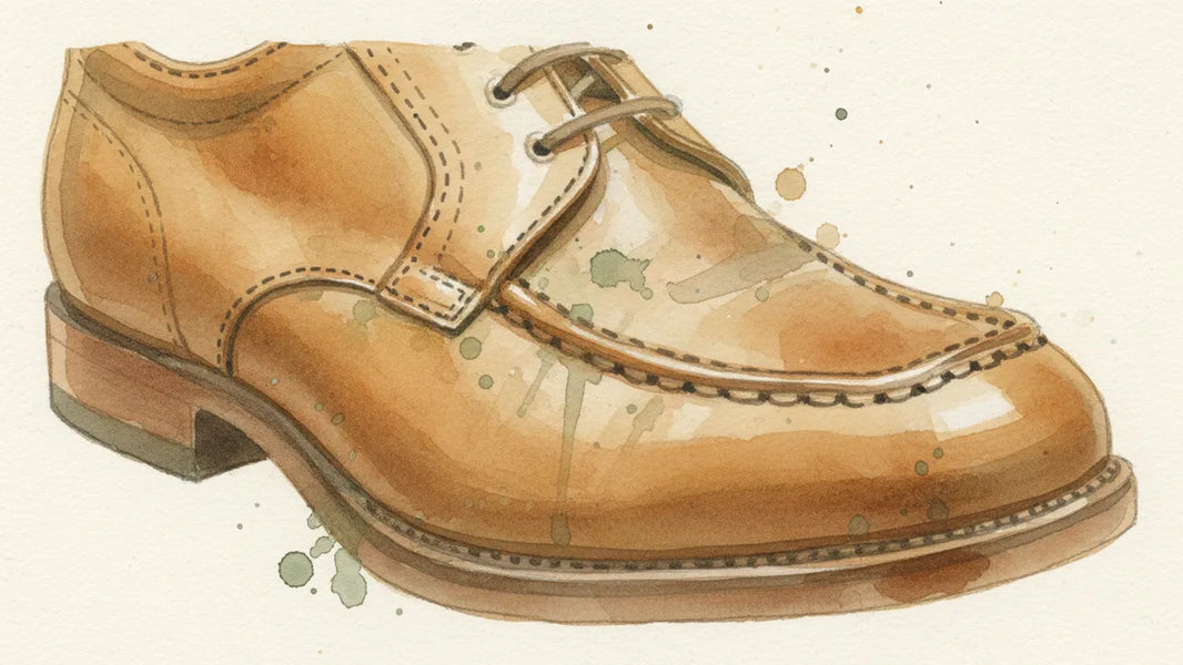 Ilustración editorial: ¿Qué es la pátina en zapatos y cómo convierte la piel en una pieza única?