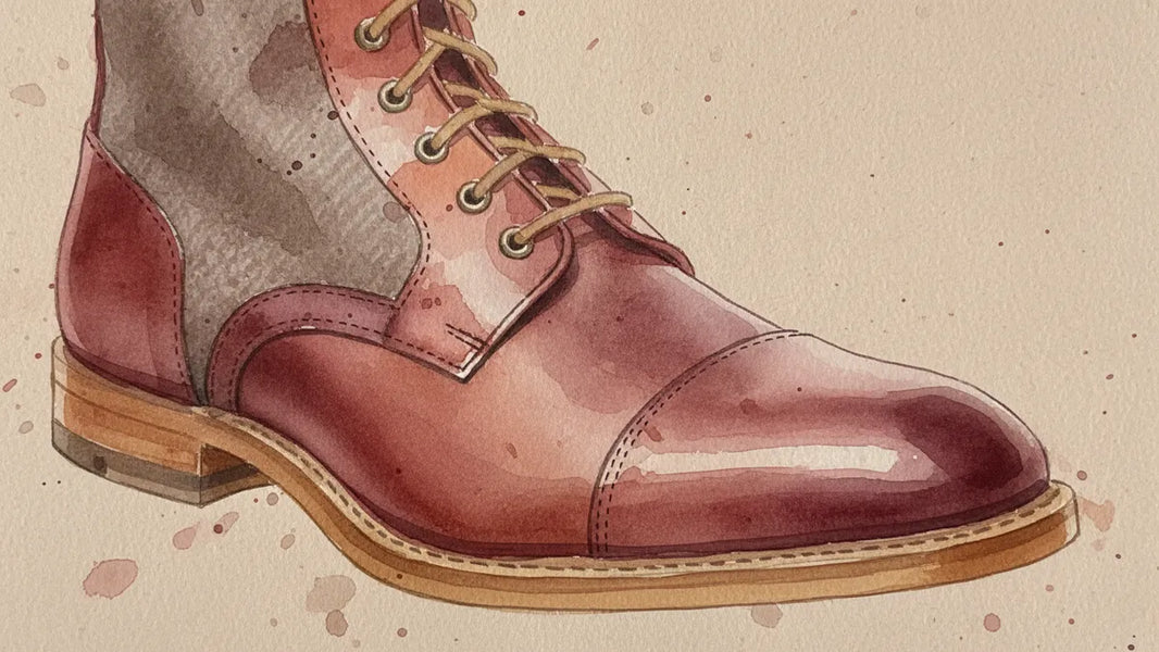 Ilustración editorial: ¿Qué es la bota Balmoral y por qué es la dress boot más elegante de la historia?