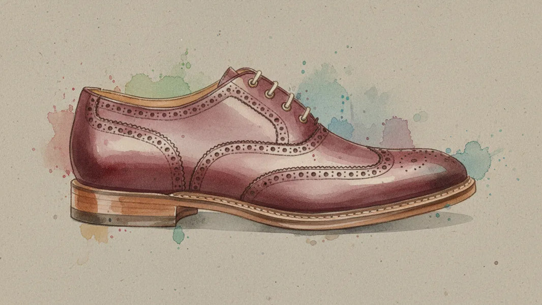 Ilustración editorial: ¿Qué hace que un zapato cosido a mano tome más de 200 pasos?