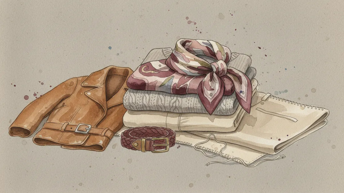 Ilustración editorial: Herencias modernas: por qué AW26 apuesta por piezas para heredar, no descartar