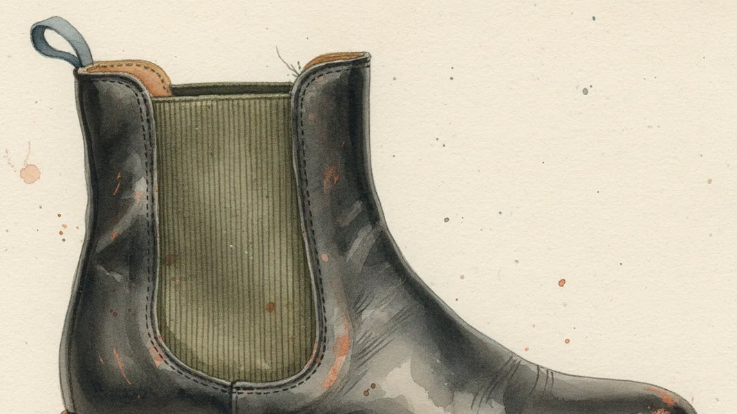 Ilustración editorial: De la reina Victoria a los Beatles: la doble vida del Chelsea boot en 180 años