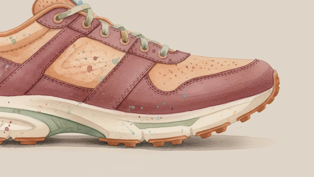 Ilustración editorial: El drop del zapato: la diferencia de milímetros que cambia cómo camina