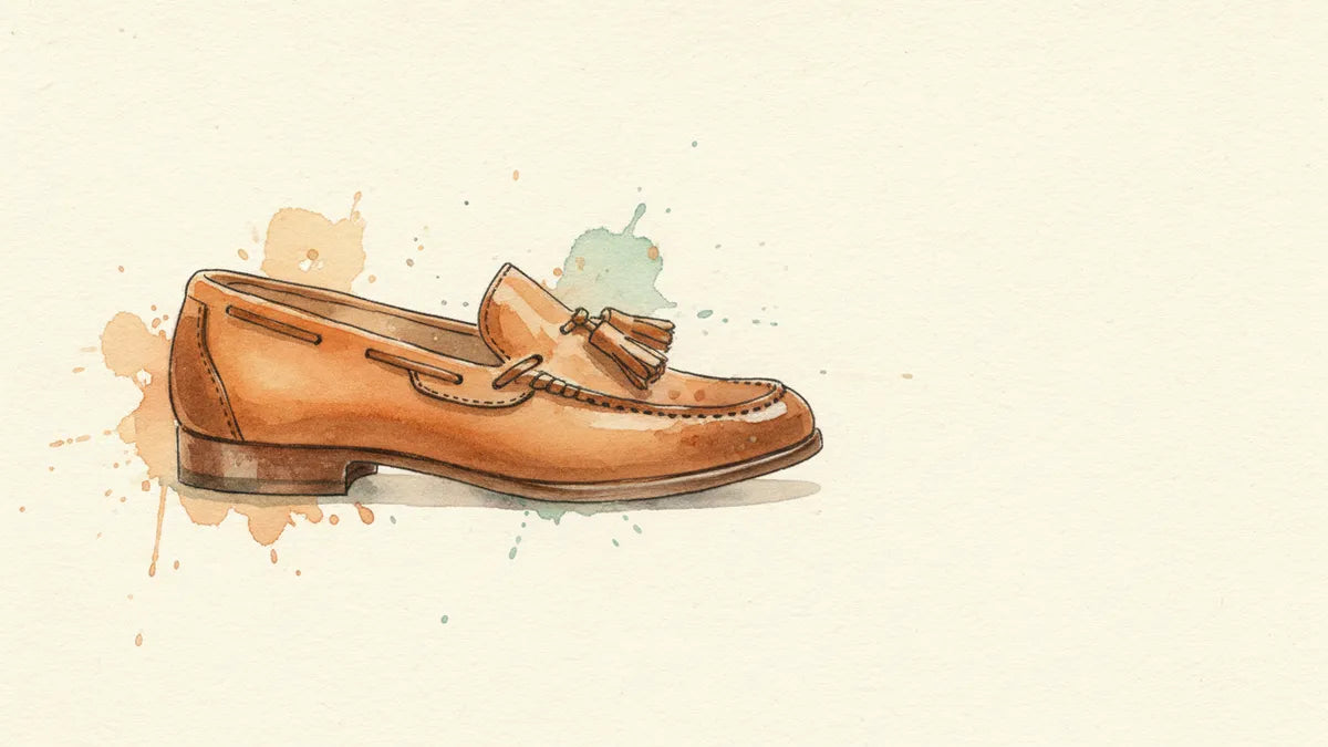 Ilustración editorial: El loafer toma el otoño 2026: cómo llevarlo sin que parezca uniforme de oficina