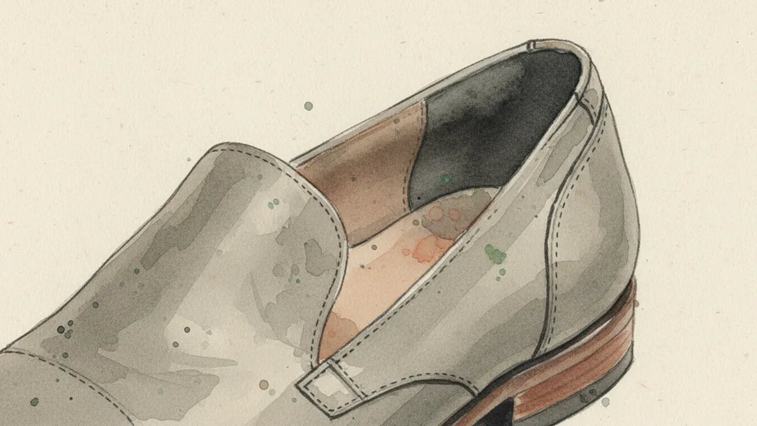 Ilustración editorial: El contrafuerte firme: la pieza invisible que estabiliza su pisada