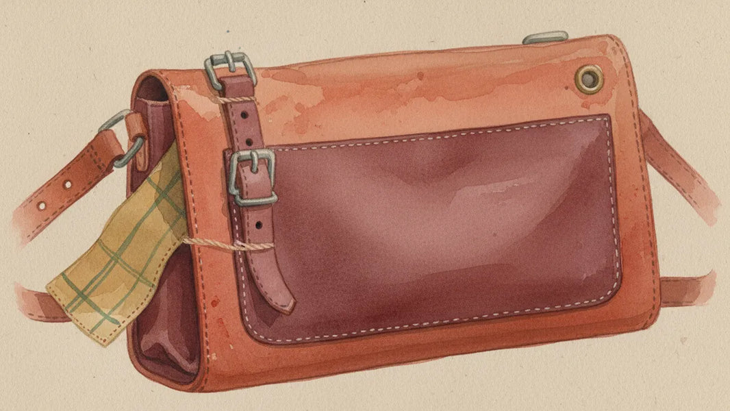 Ilustración editorial: Reforro y panel: la restauración mayor que devuelve la vida útil a un bolso querido