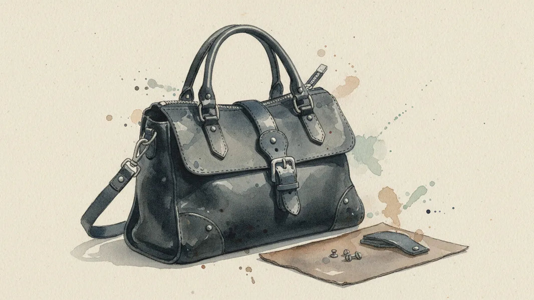 Ilustración editorial: Lo que un taller serio puede rescatar de su bolso: del cierre a los feet