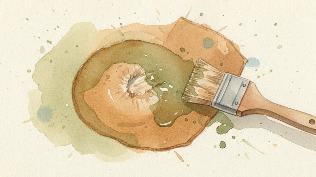 Ilustración editorial: Tinte para gamusa: lo que funciona, lo que arruina y lo que nadie le dice