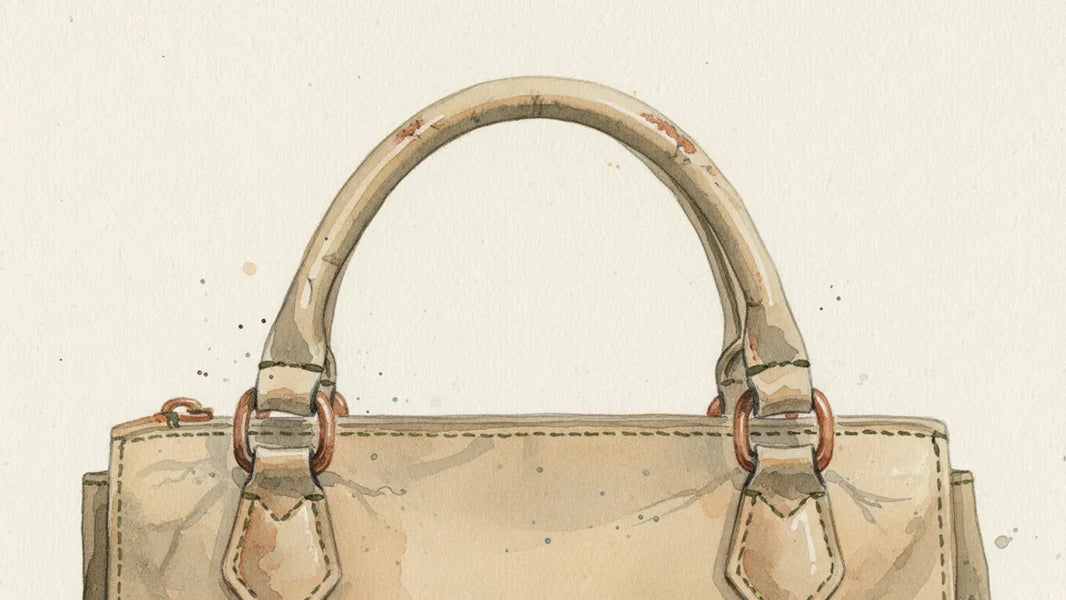 Ilustración editorial: La restauración de un bolso de herencia: preservar supera a reemplazar