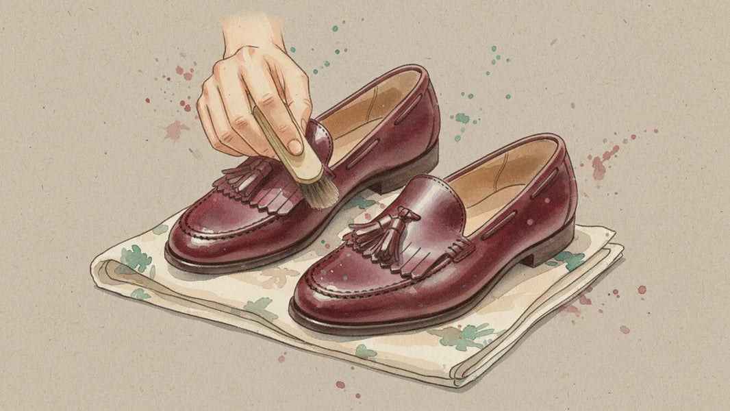 Ilustración editorial: El tassel loafer cumple 75 años: de Hollywood a la Ivy League