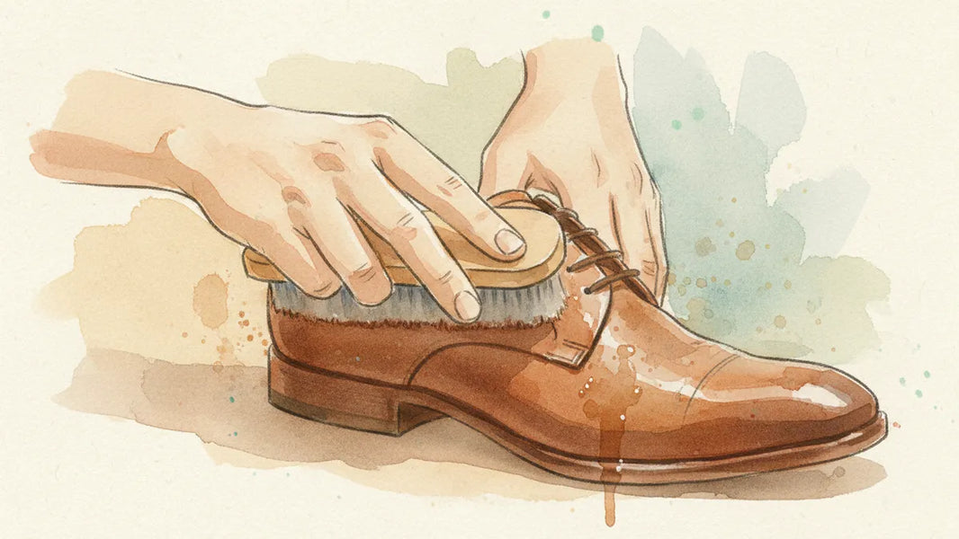 Ilustración editorial: ¿Cómo impermeabilizar tus zapatos para la temporada de lluvias en la Ciudad de México?