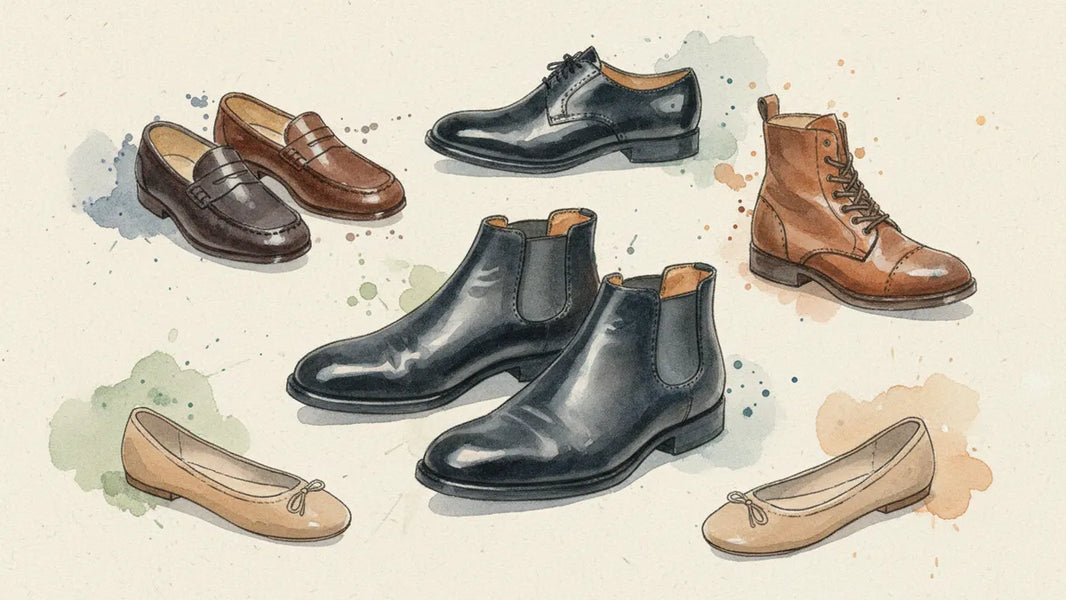 Ilustración editorial: ¿Cuáles son las cinco piezas de calzado que duran décadas y nunca pasan de moda?
