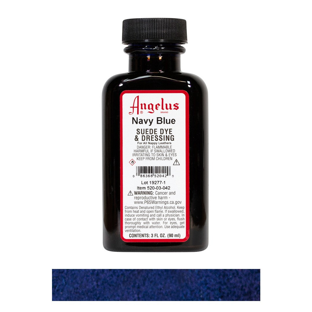 Tinte Angelus Suede Dye Navy Blue - tinte para calzado Angelus