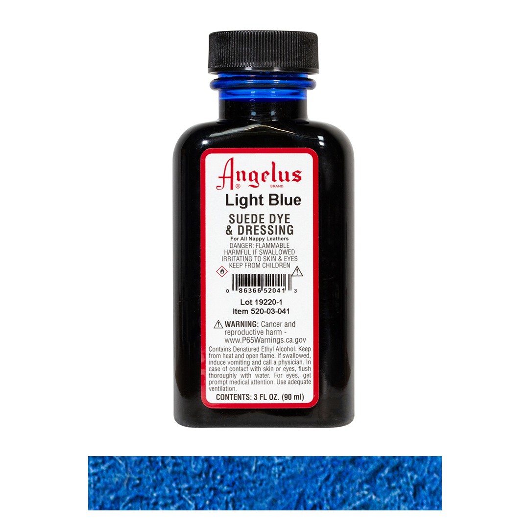 Angelus Suede Dye Light Blue