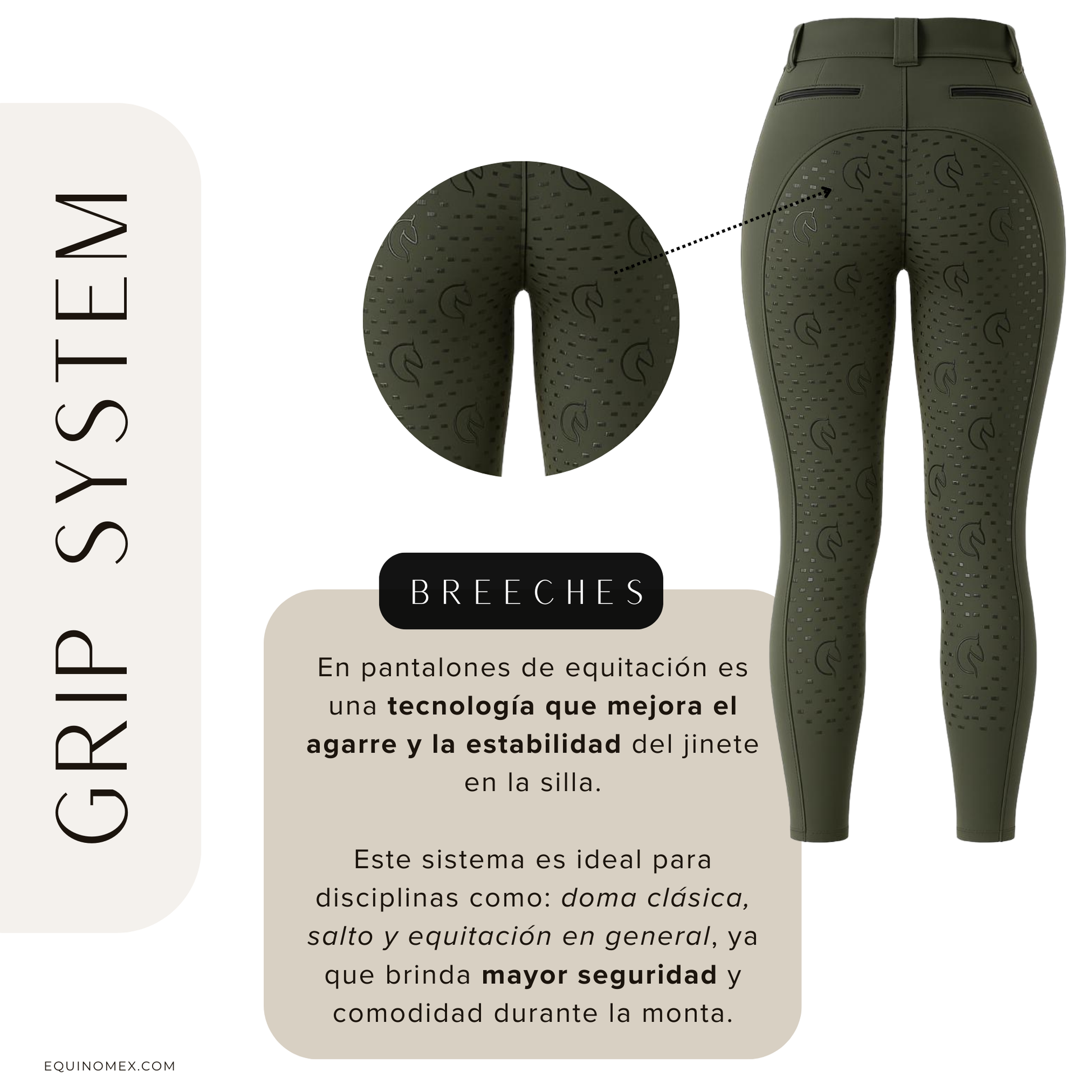 Pantalón De Montar Para Mujer – Breeches Ecuestres Con Tecnologia High Rise - artículo ecuestre Maestro Zapatero