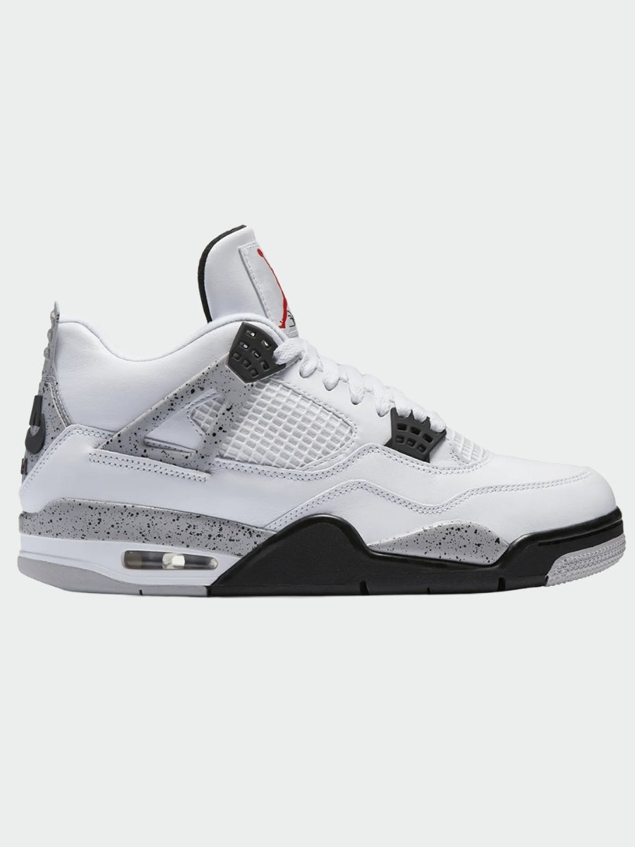 TENIS JORDAN 4 WHITE CEMENT 2025