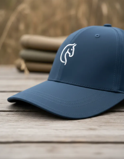 Gorra azul - artículo ecuestre Maestro Zapatero