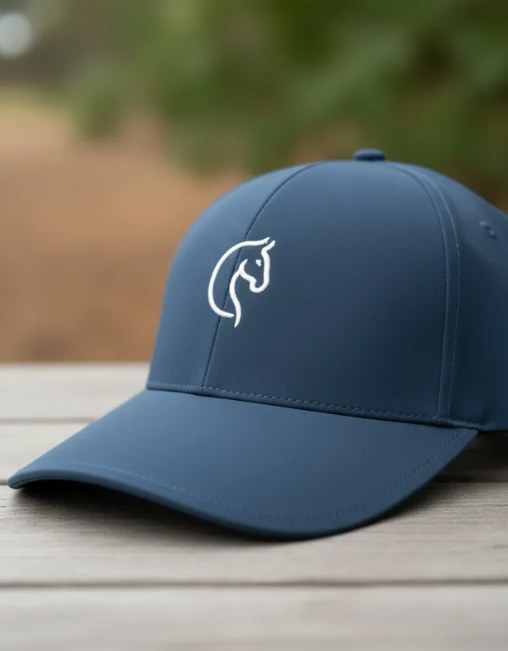 Gorra azul - artículo ecuestre Maestro Zapatero