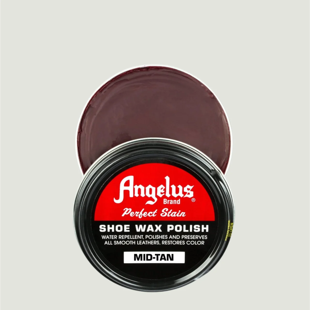 Cera para zapatos angelus mid tan