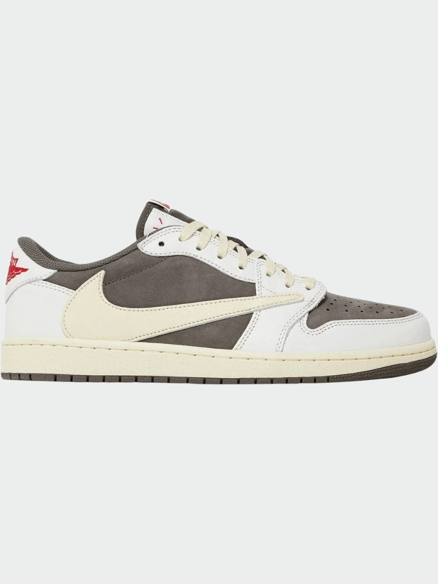 Air Jordan 1 Low Og Sp Travis Scott Reverse Mocha - tenis de lujo Maestro Zapatero