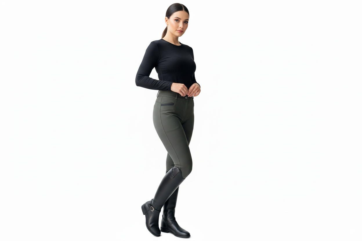 Pantalón De Montar Para Mujer – Breeches Ecuestres Con Tecnologia High Rise - artículo ecuestre Maestro Zapatero