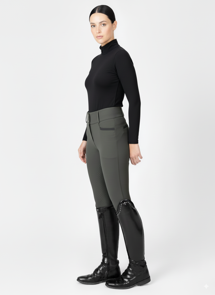 Pantalón De Montar Para Mujer – Breeches Ecuestres Con Tecnologia High Rise - artículo ecuestre Maestro Zapatero