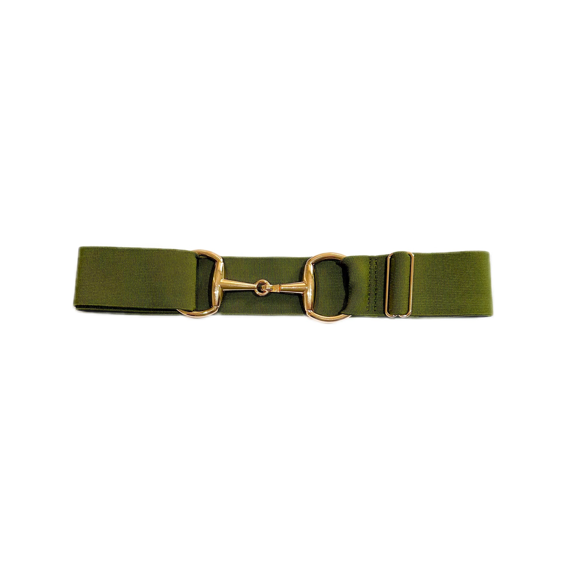 Cinturón Ecuestre Verde militar - artículo ecuestre Maestro Zapatero