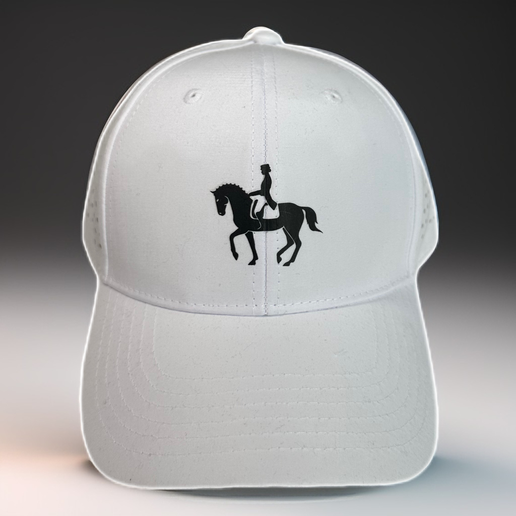 Gorra blanca - artículo ecuestre Maestro Zapatero