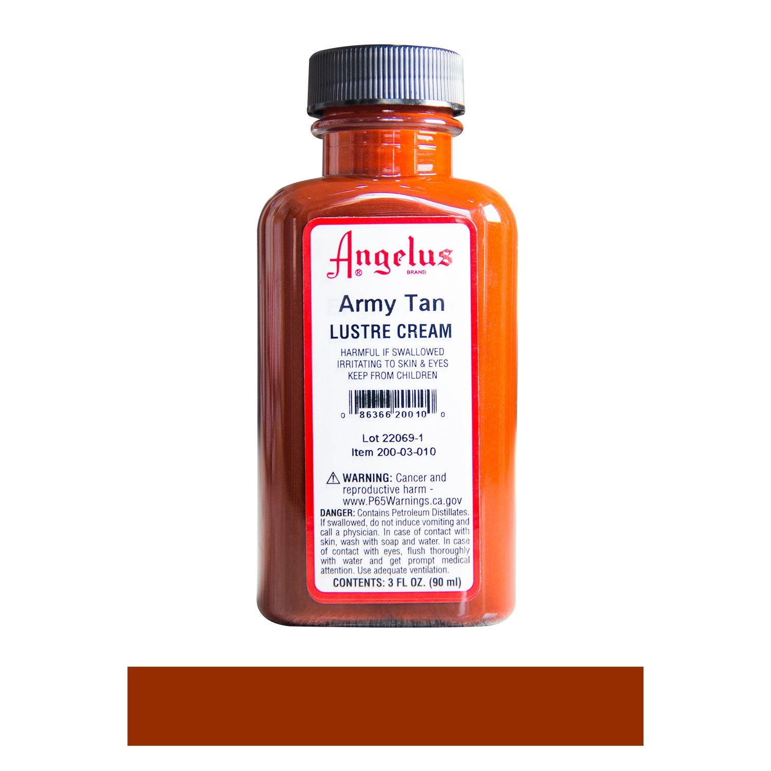 Crema para lustrar calzado army tan