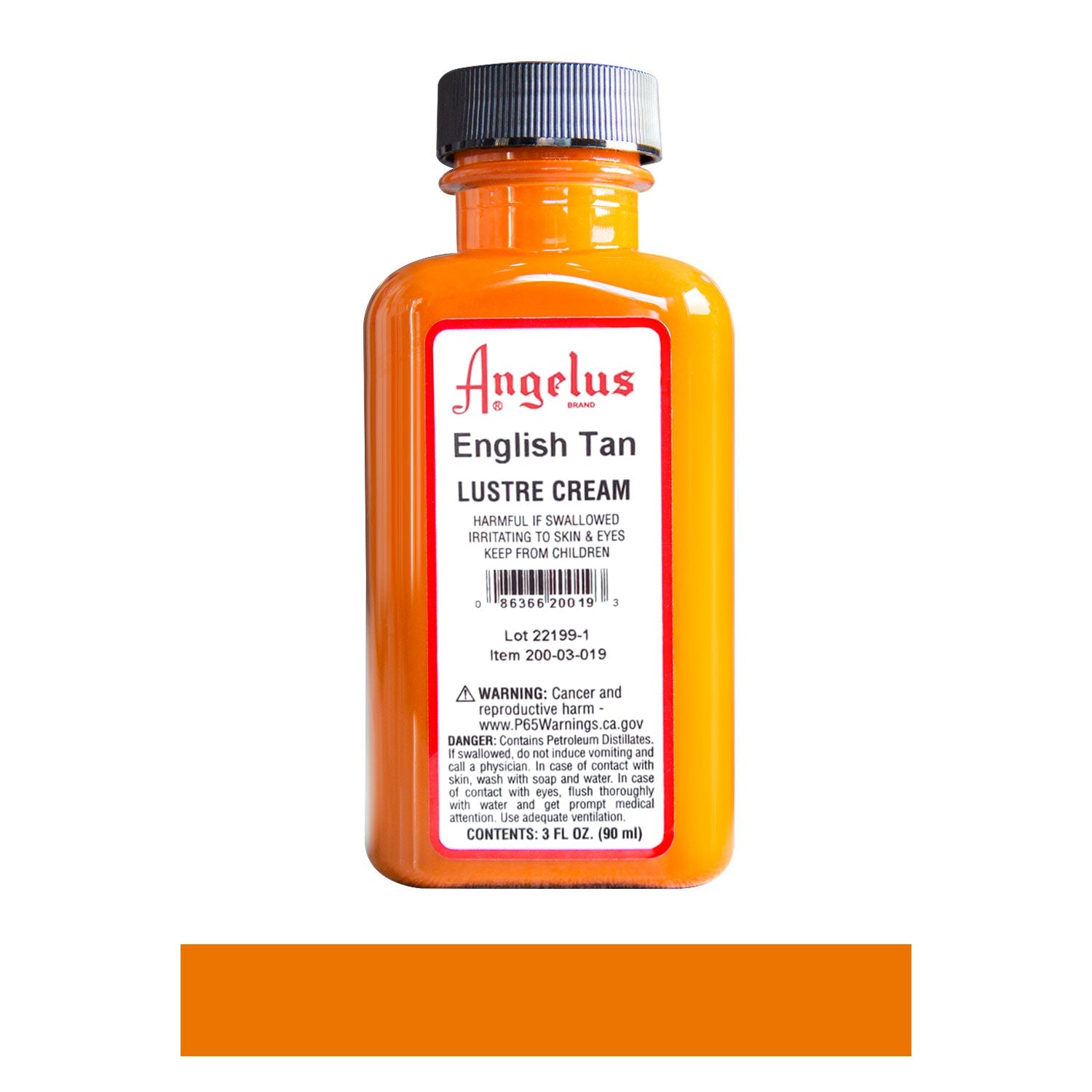 Crema para lustrar calzado tan