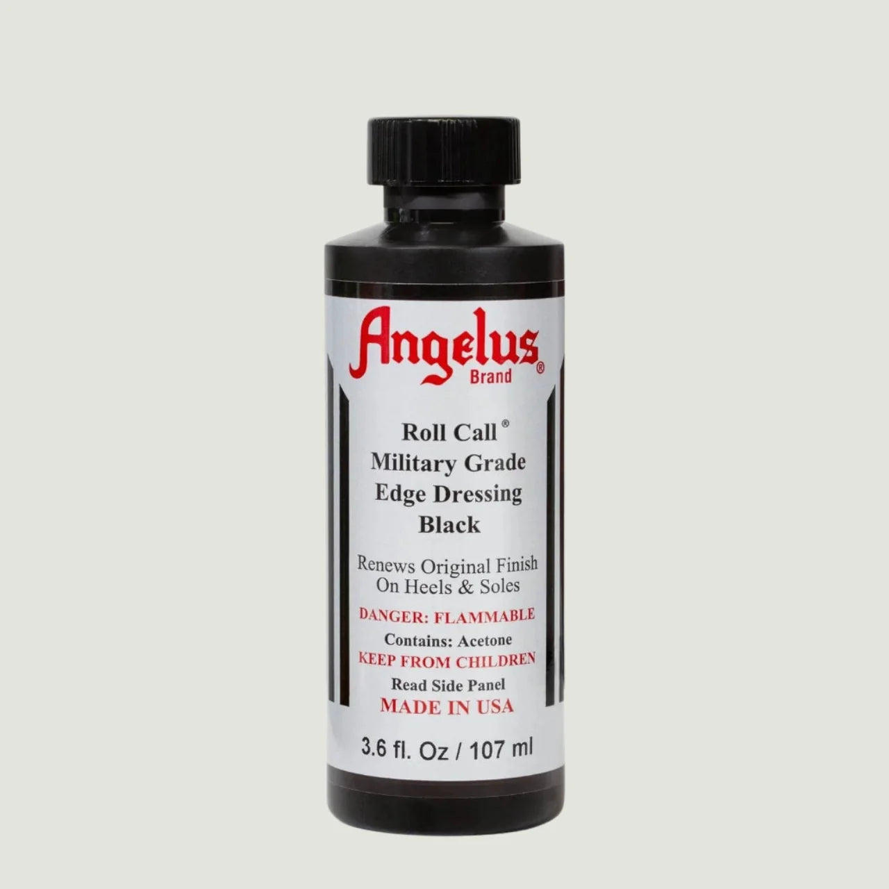 Tinta negra para botas tipo militar