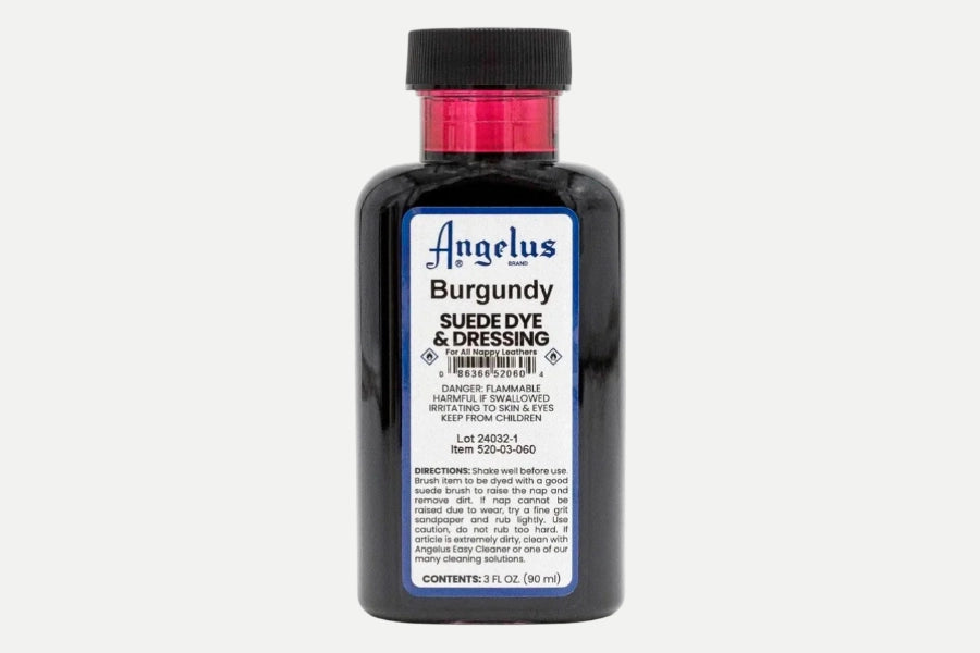 Tinte Angelus Suede Dye Burgundy