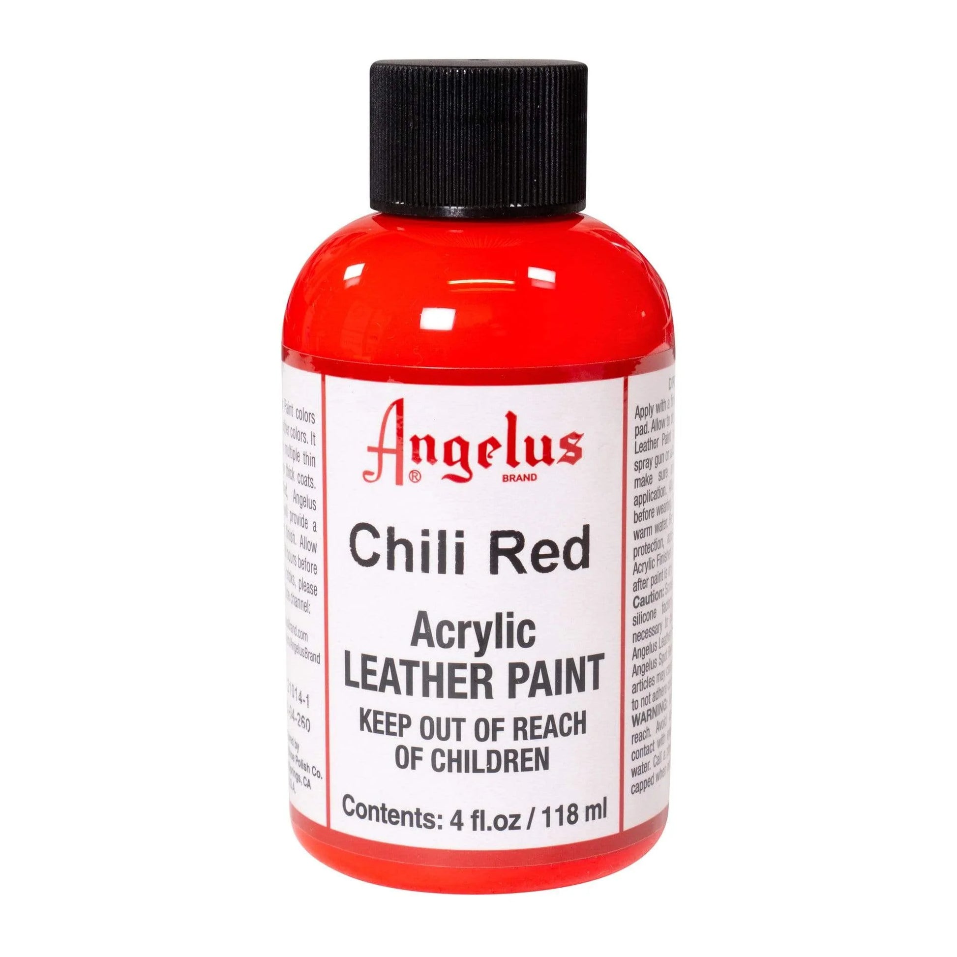 Pintura Angelus Chili Red - pintura acrílica para calzado Angelus