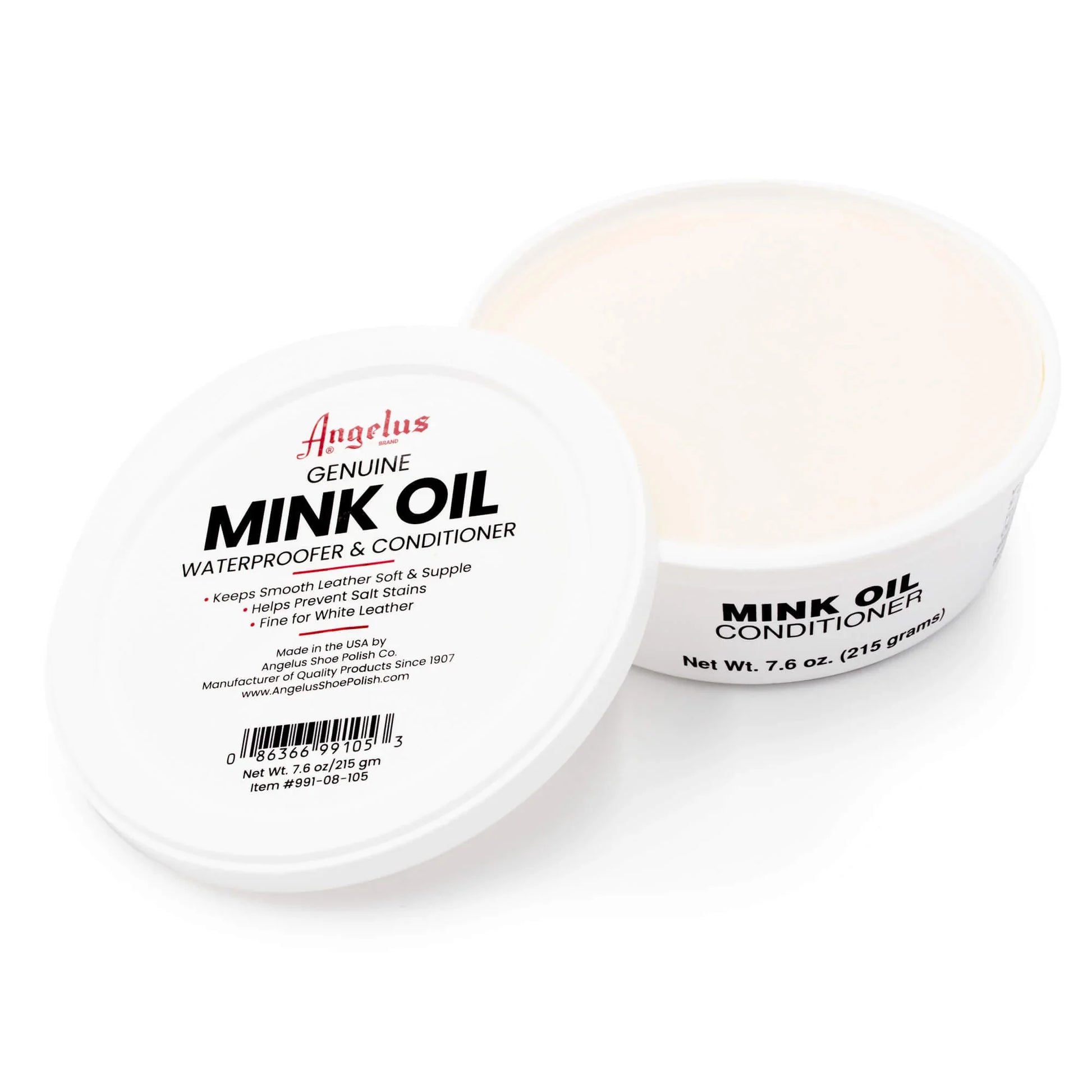Cera Angelus Mink Oil - producto profesional para cuidado de calzado