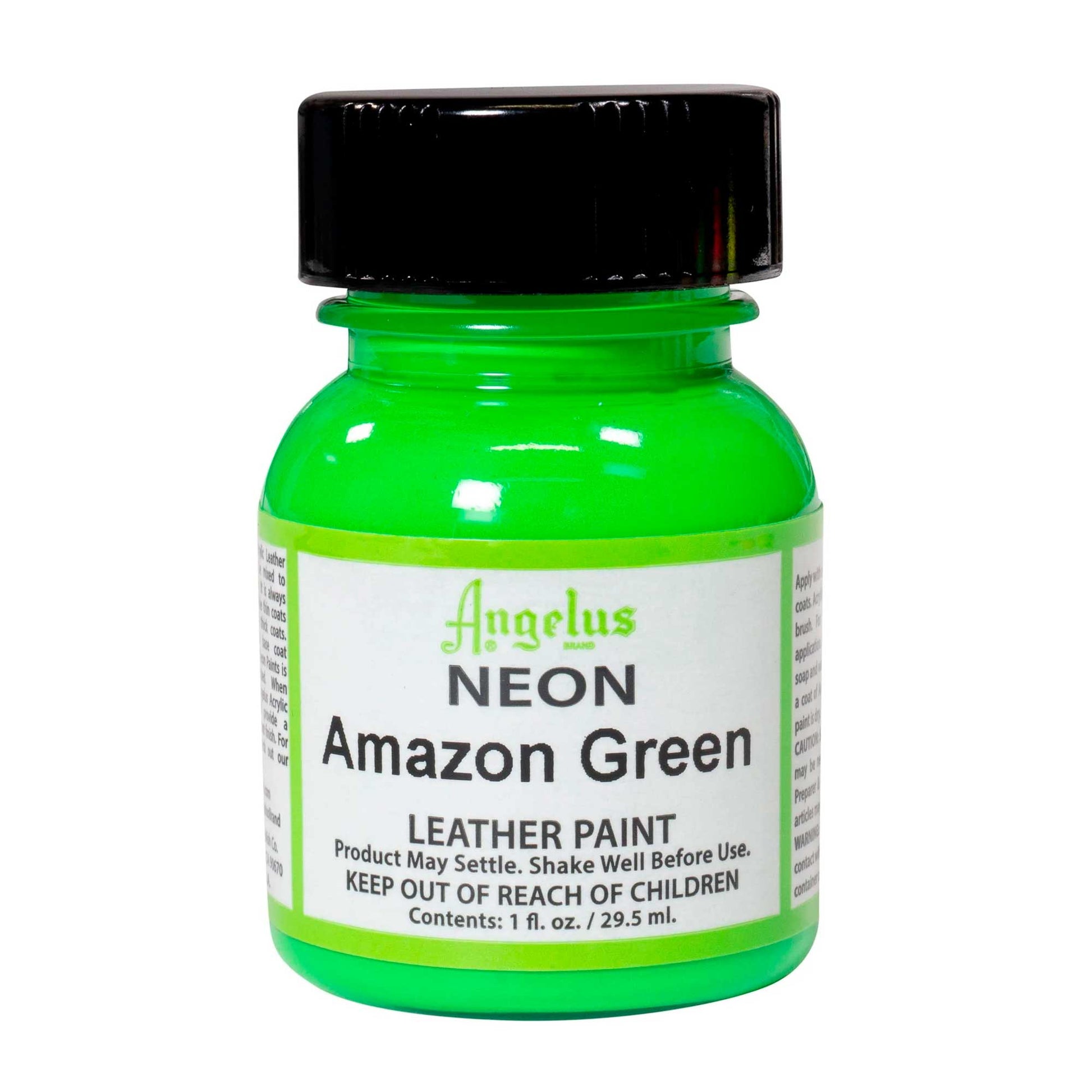 Pintura Angelus Neon amazon green - pintura acrílica para calzado Angelus