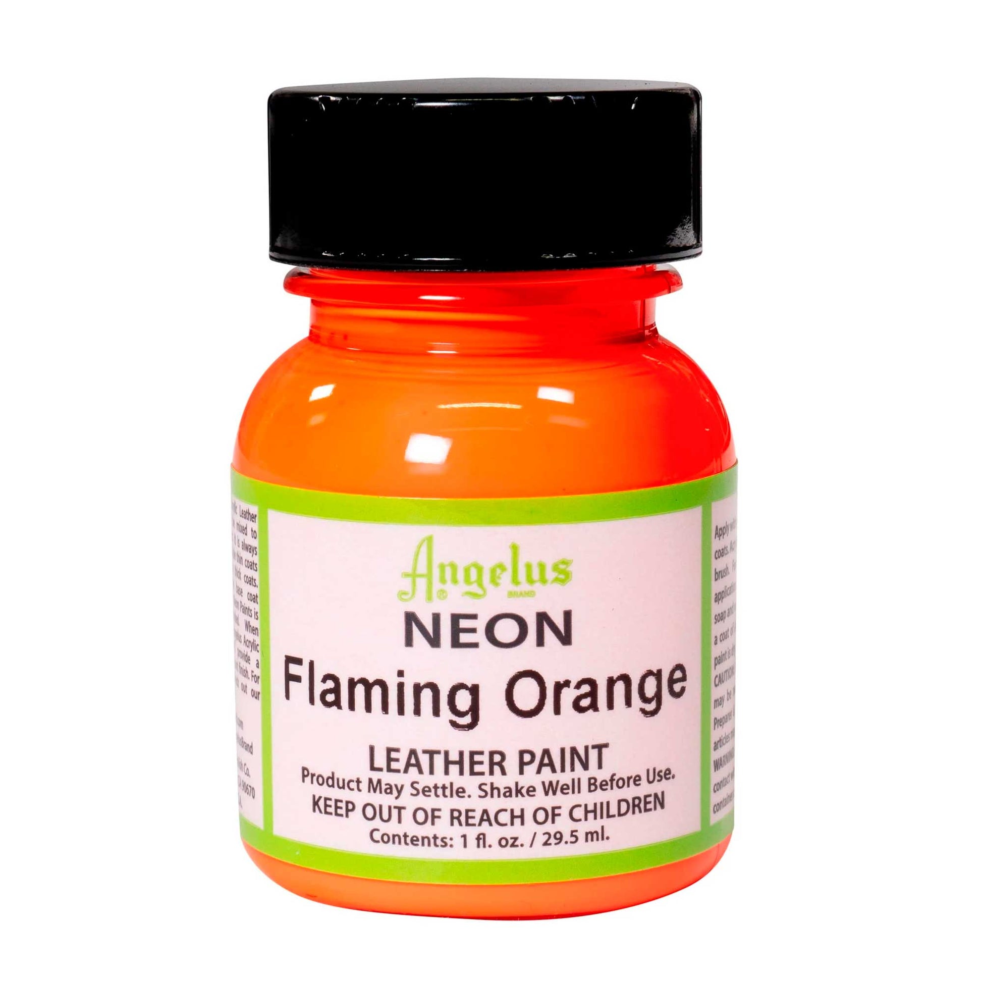 Pintura Angelus Neon flaming orange - pintura acrílica para calzado Angelus