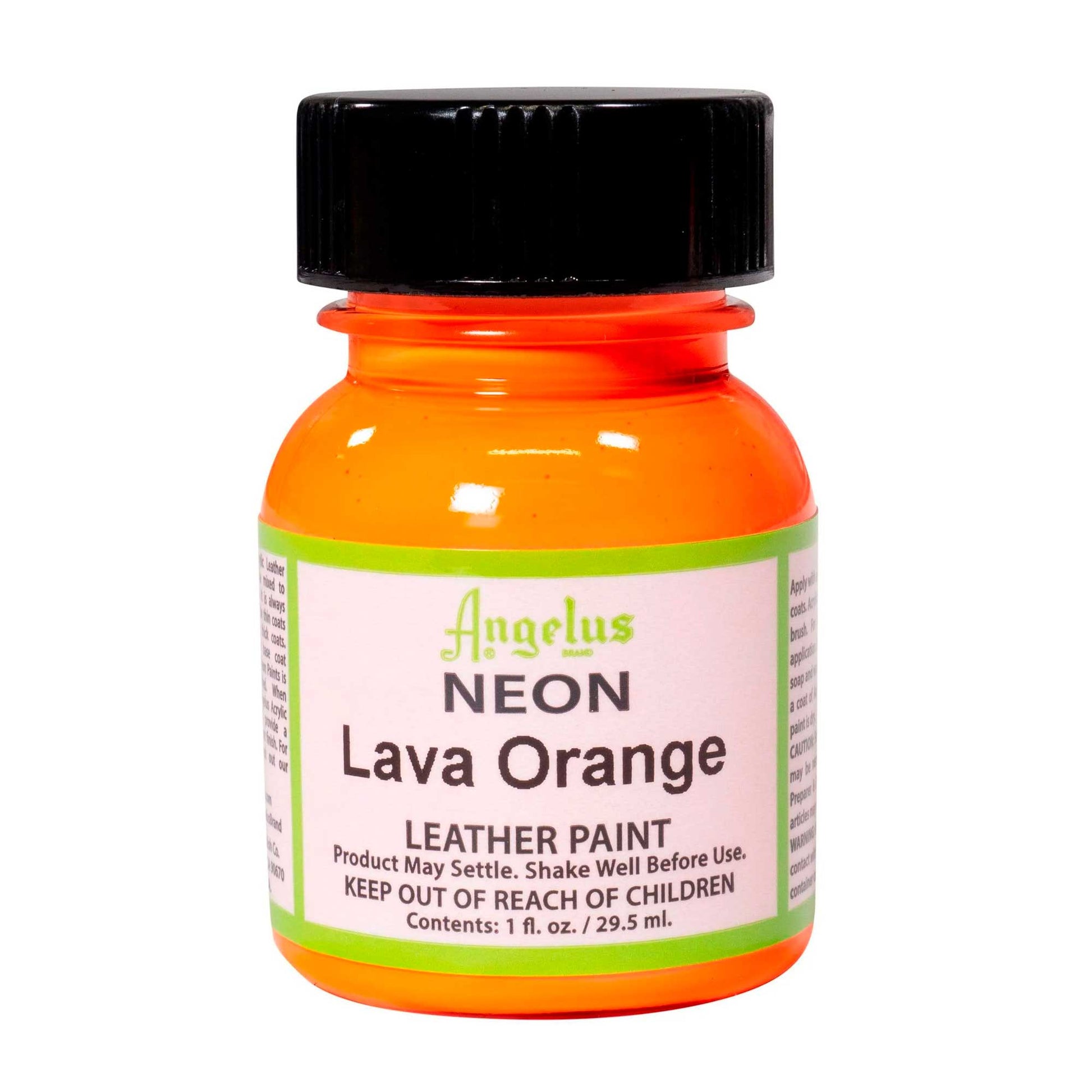 Pintura Angelus Neon lava orange - pintura acrílica para calzado Angelus