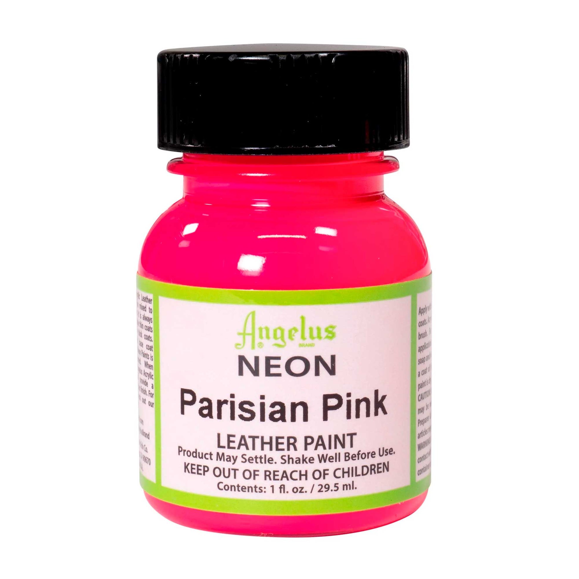 Pintura Angelus Neon parisian pink - pintura acrílica para calzado Angelus
