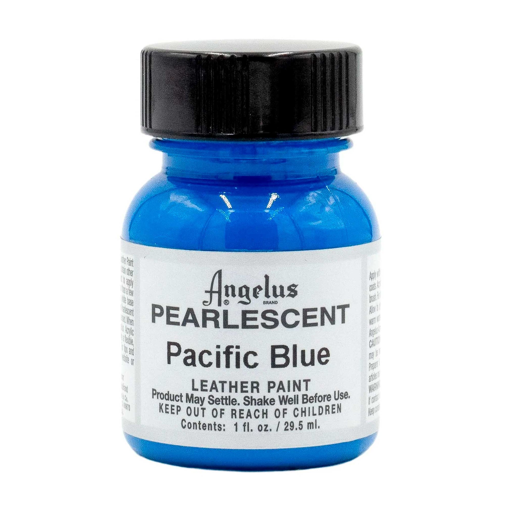 Pintura Angelus Pearlescent pacific blue - pintura acrílica para calzado Angelus