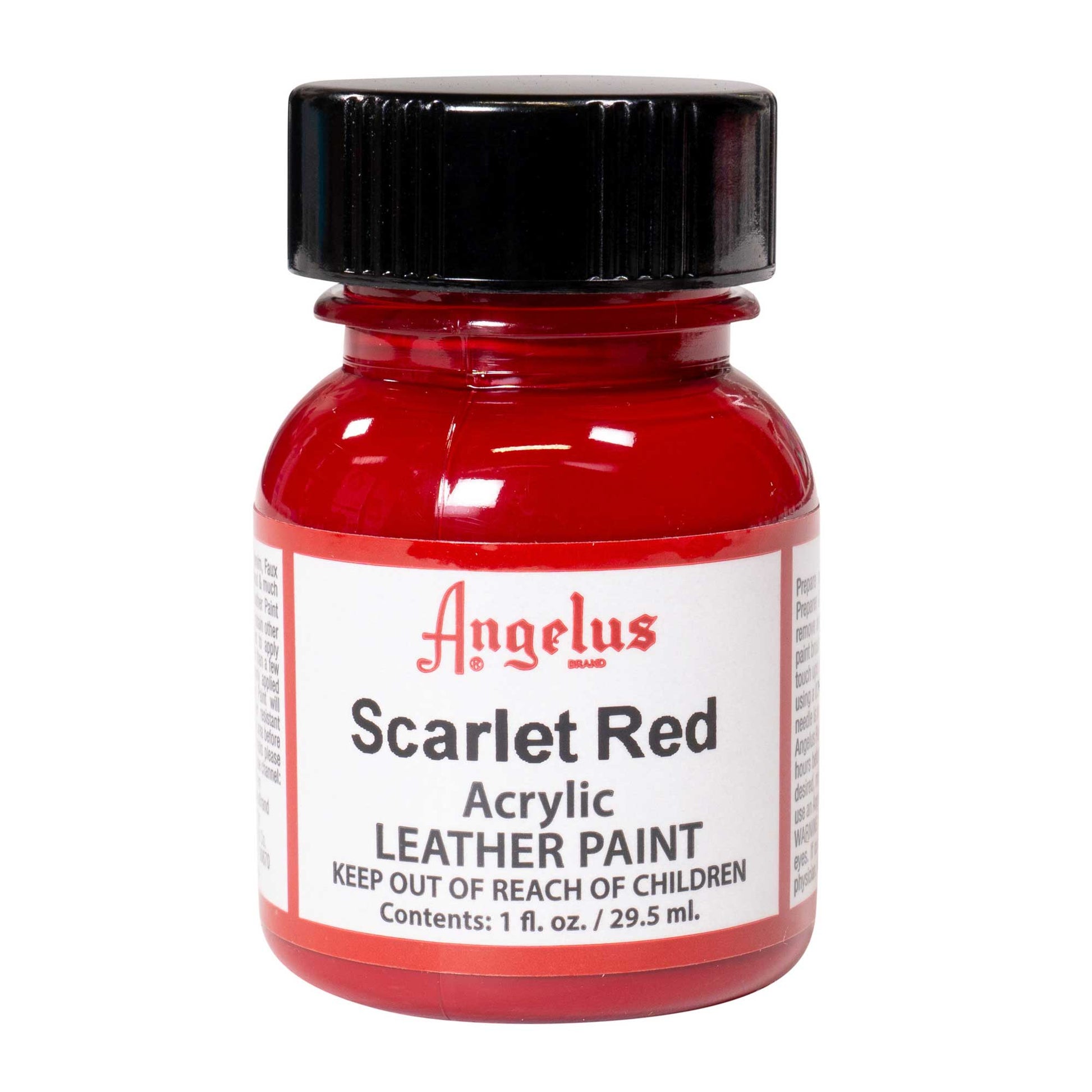 Pintura Angelus Scarlet red - pintura acrílica para calzado Angelus