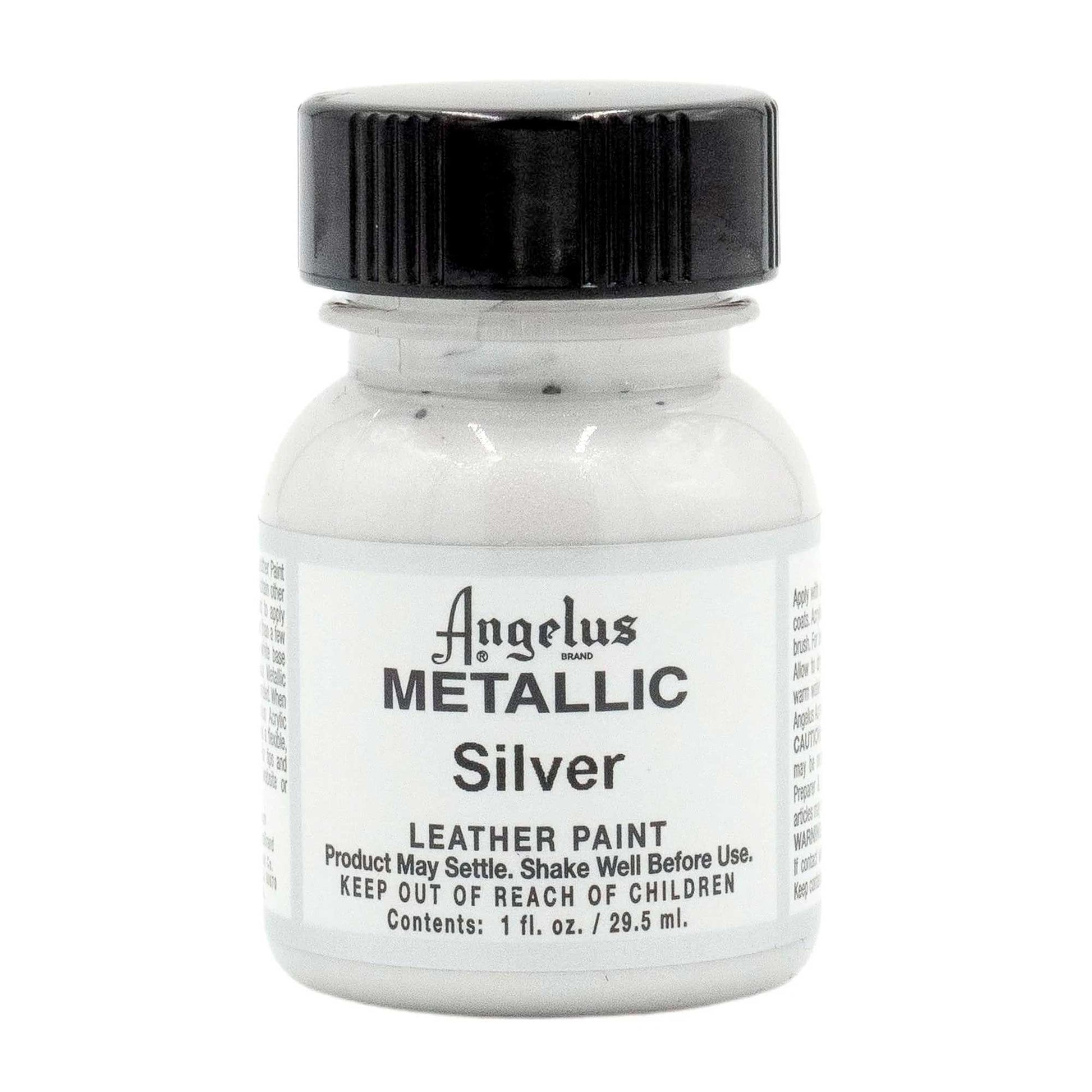 Pintura Angelus Silver - pintura acrílica para calzado Angelus